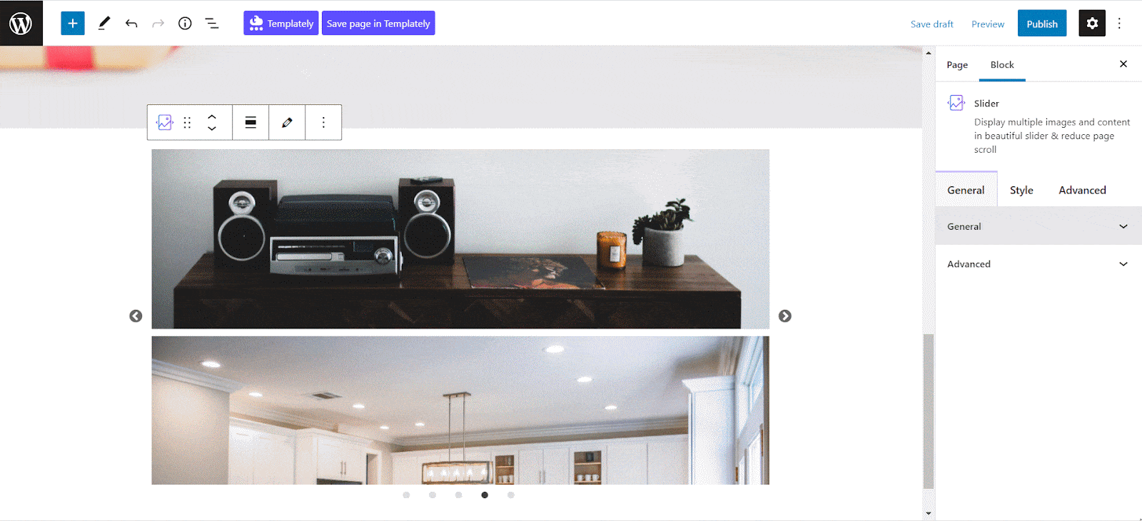 Slider In Web Design: How To Use It In Gutenberg? 16 slider in web design