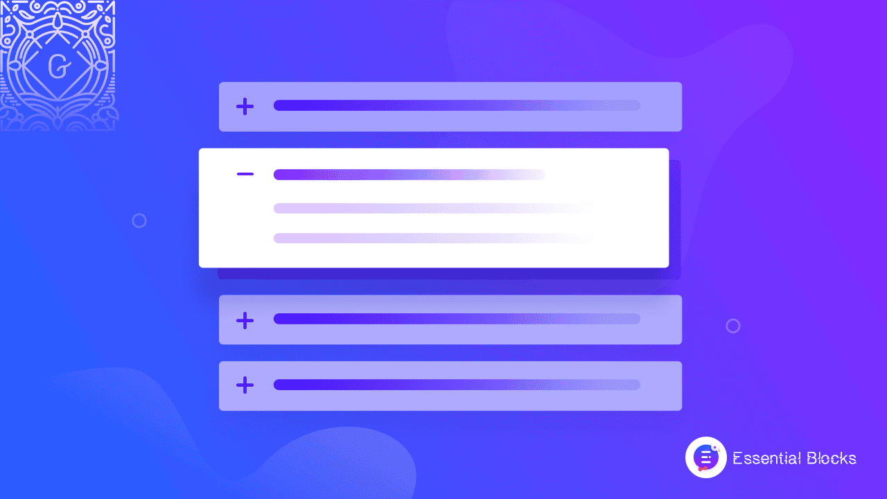 Top 3 Ways To Easily Add Accordion In WordPress Website 3 Add Accordions
