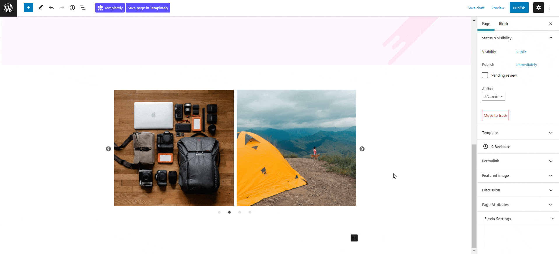 Slider In Web Design: How To Use It In Gutenberg? 6 slider in web design