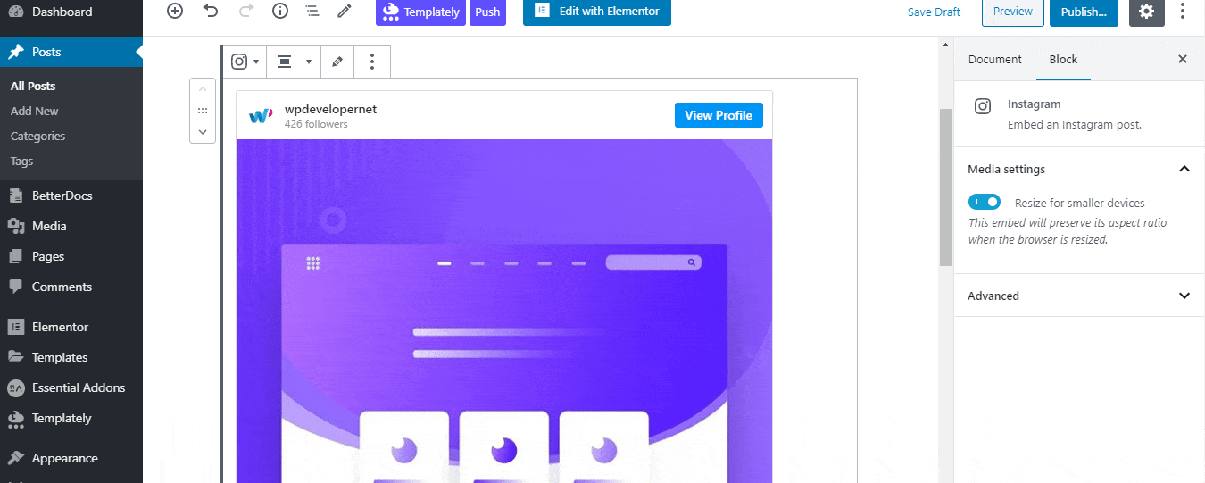 3 Easy Ways To Display Instagram Feed On WordPress Websites 7 Display Instagram Feed