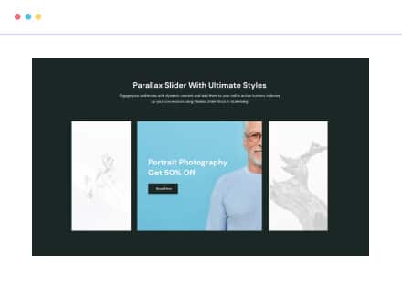 Parallax Slider 1 EB Gutenberg Parallax Slider