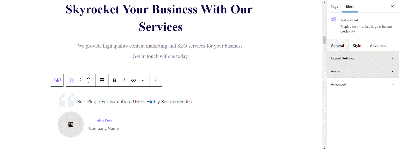 How To Showcase Customer Reviews Beautifully With Testimonials In Gutenberg? 13 Testimonials in Gutenberg