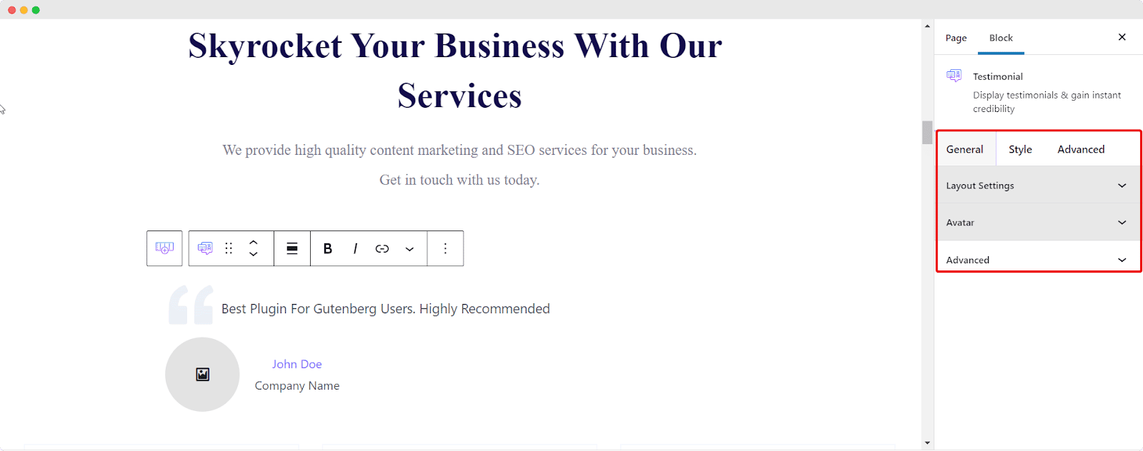 How To Showcase Customer Reviews Beautifully With Testimonials In Gutenberg? 12 Testimonials in Gutenberg