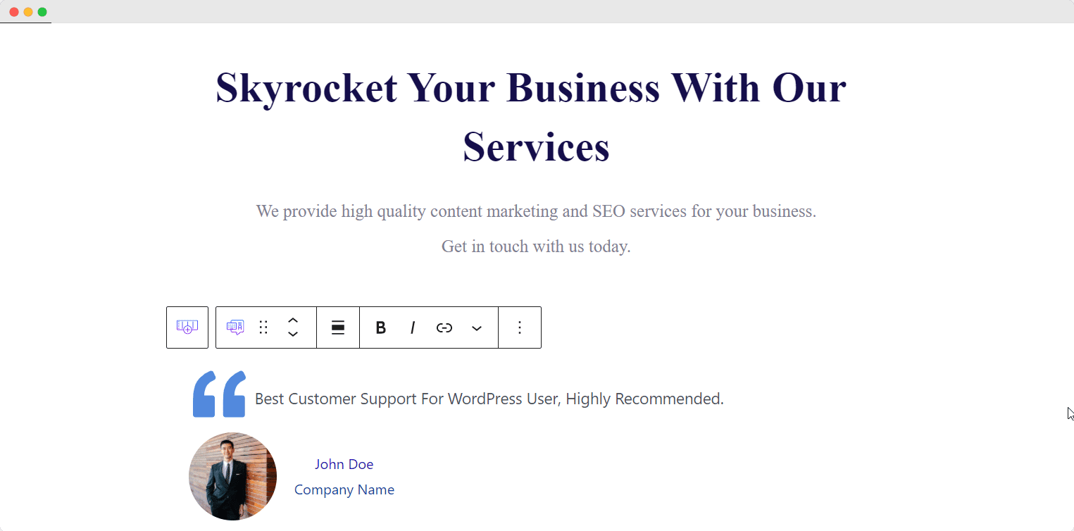 How To Showcase Customer Reviews Beautifully With Testimonials In Gutenberg? 16 Testimonials in Gutenberg