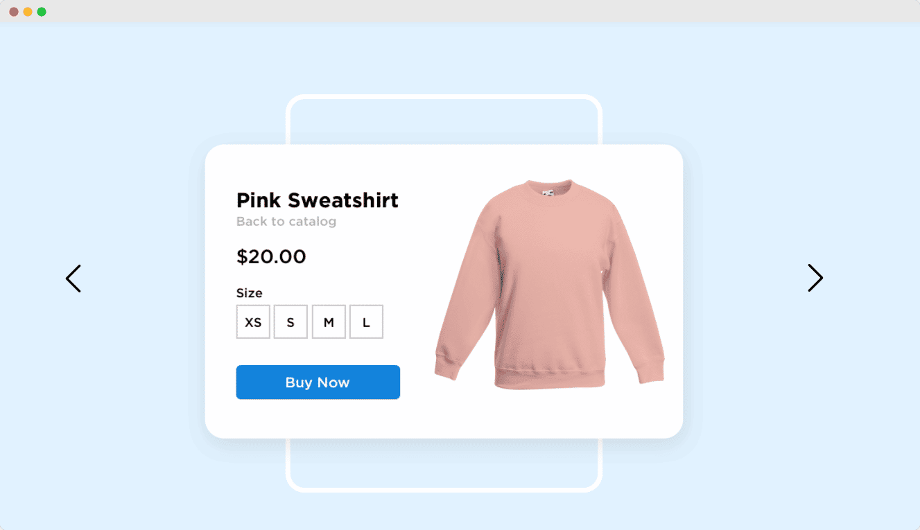 Buttons In WordPress - Source : Ecwid
