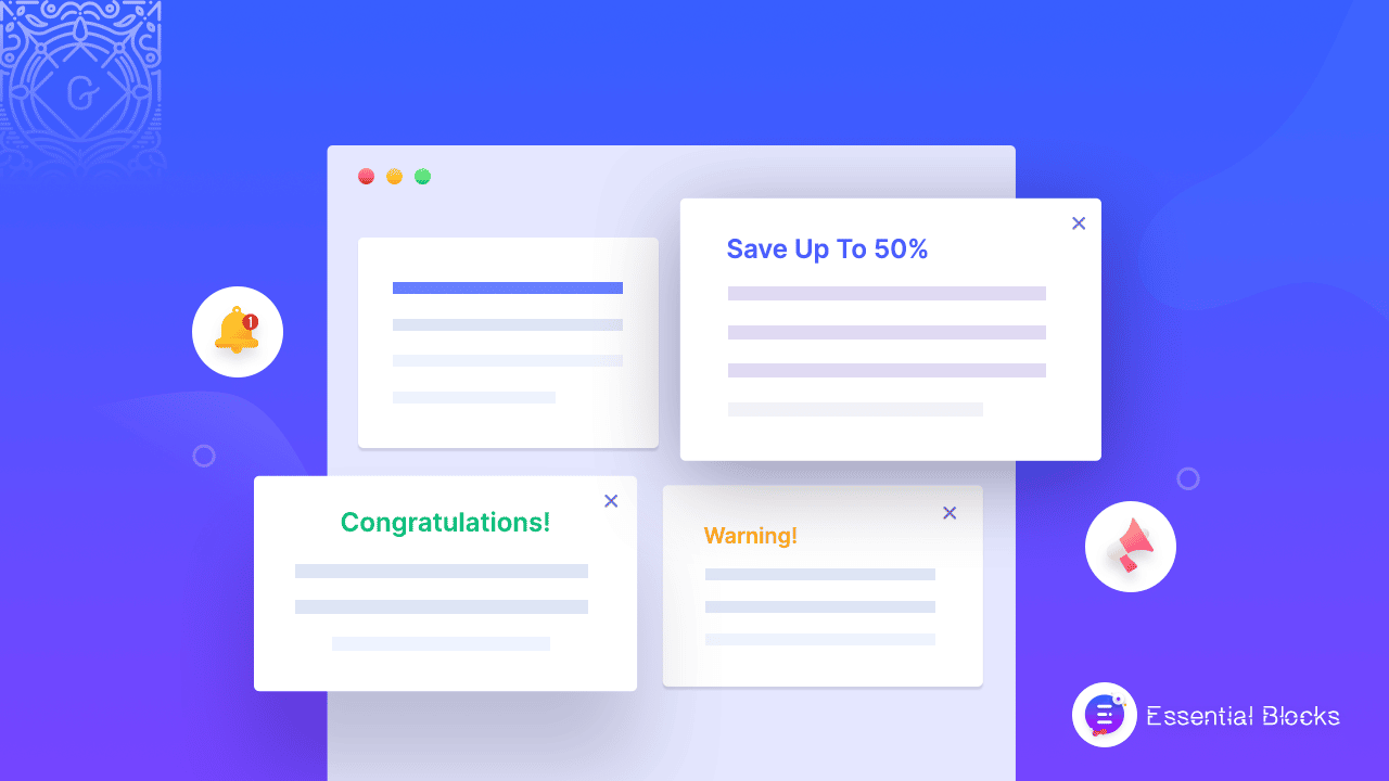 How To Create A Website Announcement In 5 Minutes Using Essential Blocks Notice 2 Website Announcement