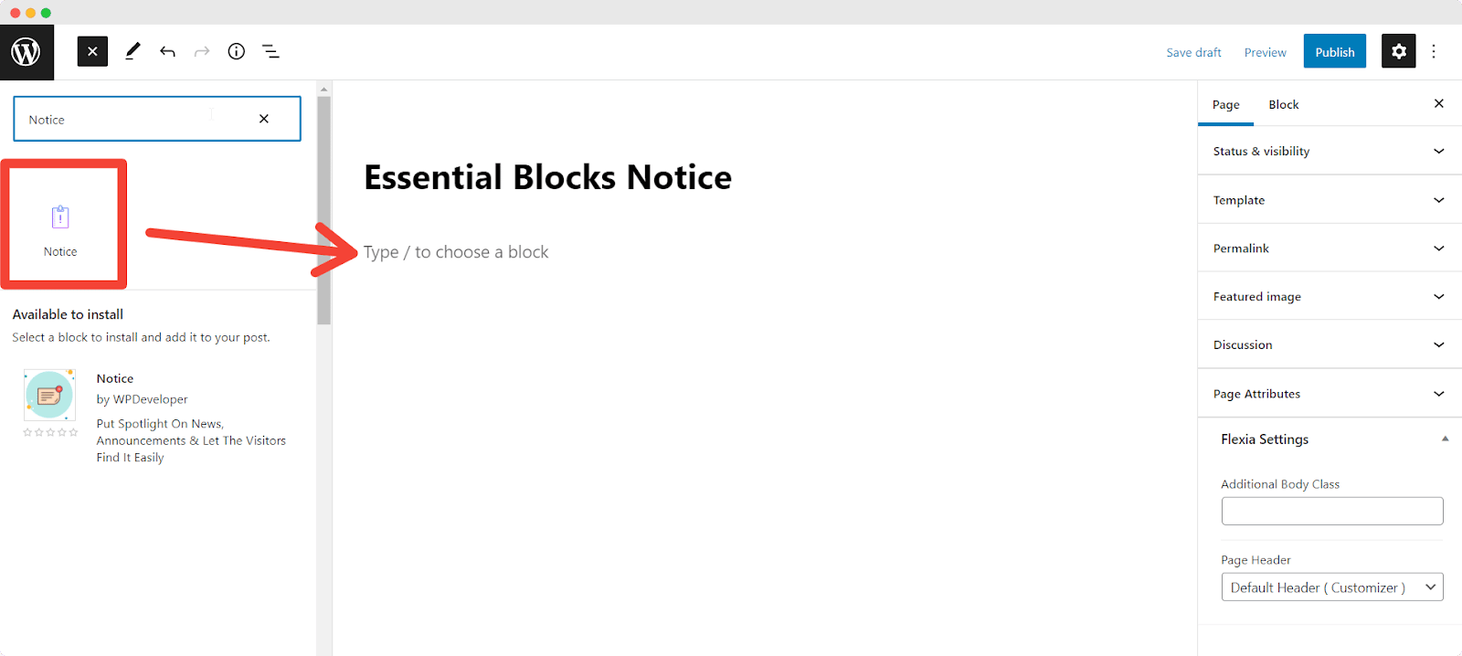 How To Create A Website Announcement In 5 Minutes Using Essential Blocks Notice 5 Website Announcement