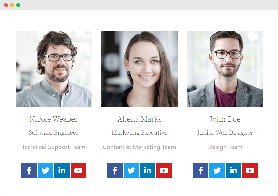 How To Create A Team Member Section In Gutenberg? 10 Team Member Section