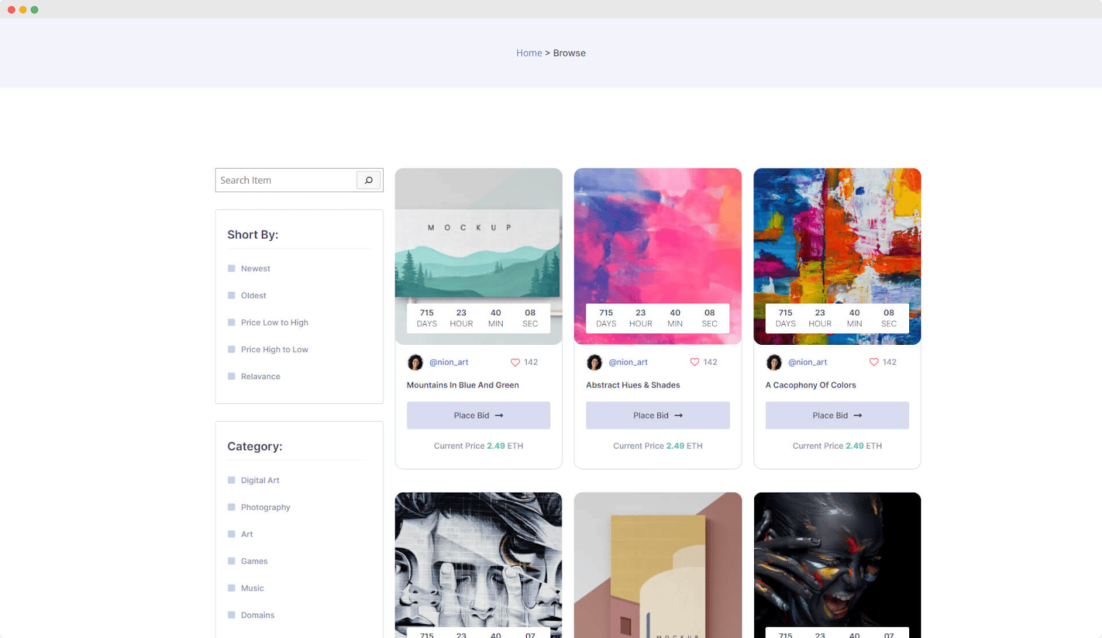 Guide to Use NFT Marketplace Template For Gutenberg + FREE Access 6 Guide to Use NFT Marketplace Template