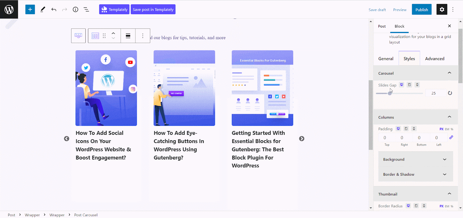 How To Easily Add A Post Carousel Or Slider In WordPress 10 Post Carousel Or Slider