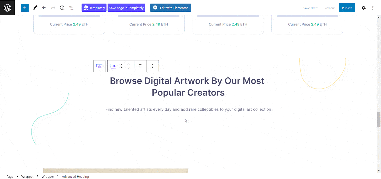 How To Create A WordPress NFT Gallery Website In Gutenberg? 7 NFT Gallery Website