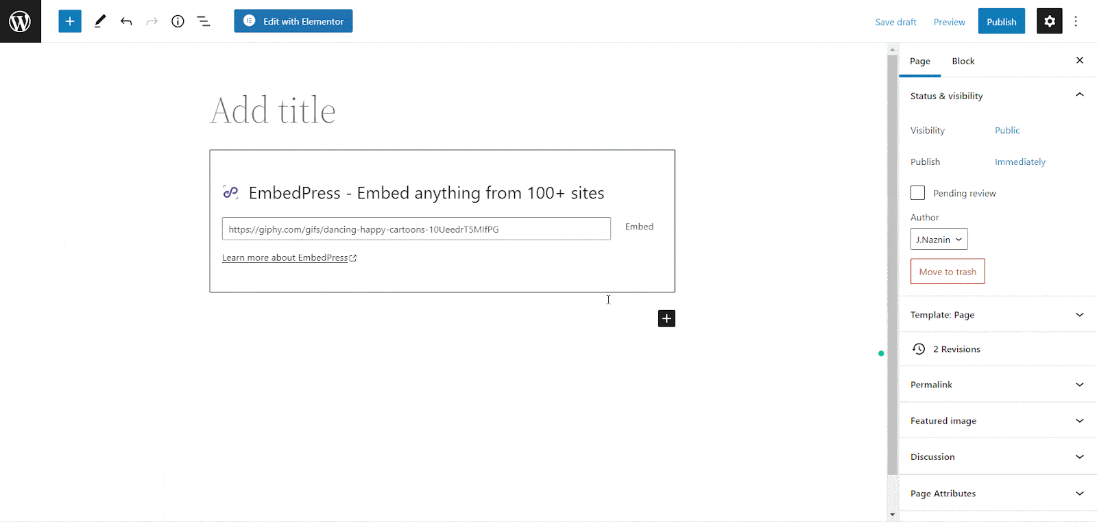 How To Embed Any Content In Gutenberg With EmbedPress? 13 Embed Any Content In Gutenberg