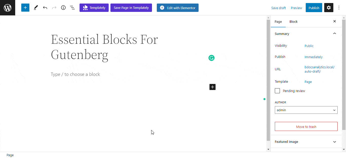 How To Insert Blocks With Essential Blocks For Gutenberg? 14 Insert Blocks With Essential Blocks