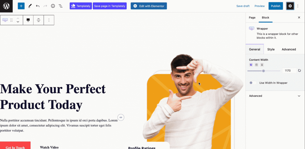 How To Create A Freelancer Portfolio Using WordPress Gutenberg Block Editor 7 Freelancer Portfolio Using WordPress Gutenberg Block Editor