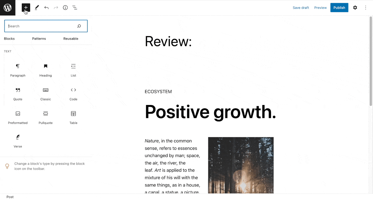 10 Gutenberg Tips And Tricks That Will Change The Way You Use WordPress Blog in 2023 6 Reusable Blocks
