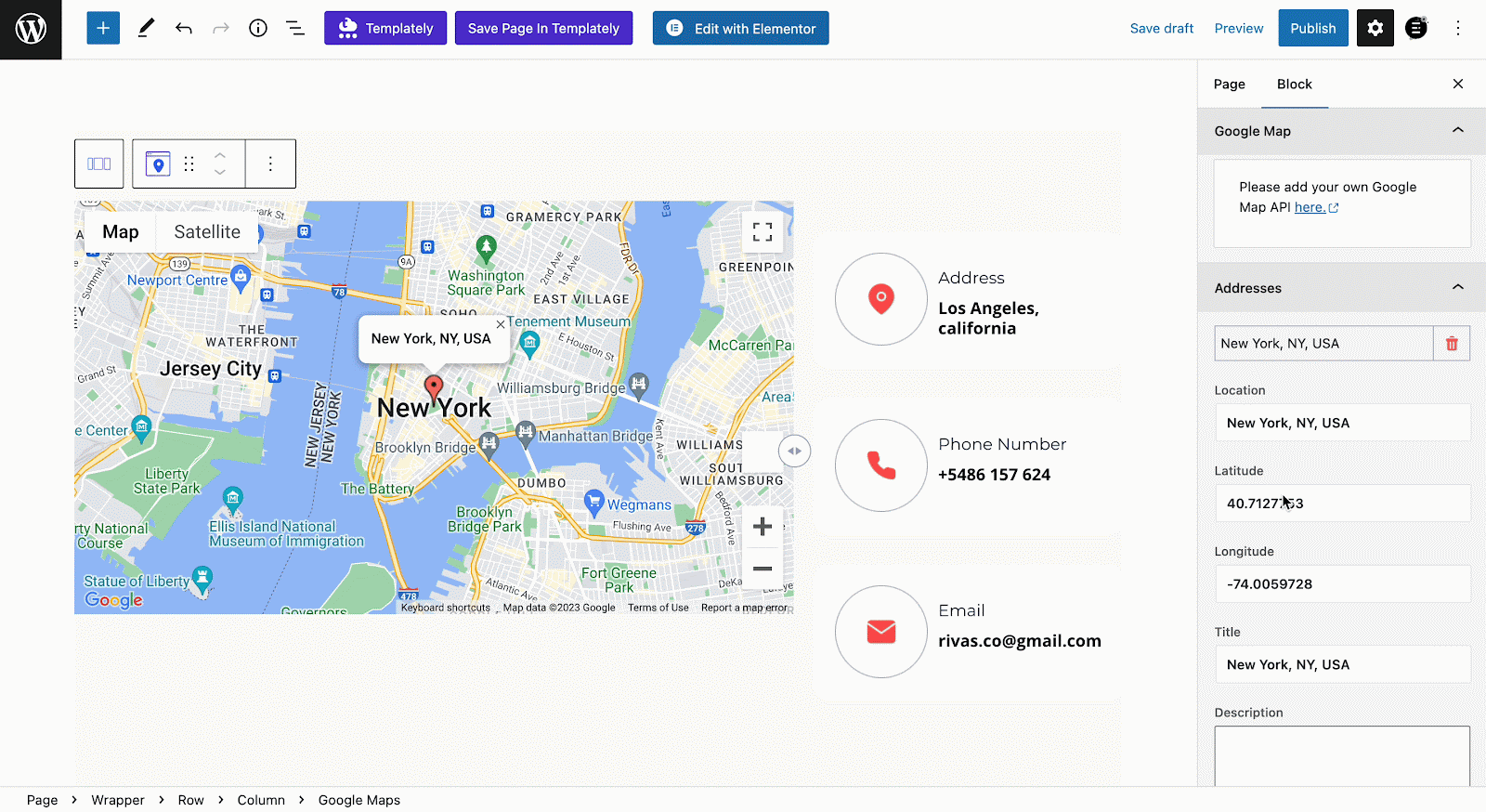How To Show Google Maps On WordPress With Essential Blocks? 9 Show Google Maps On WordPress