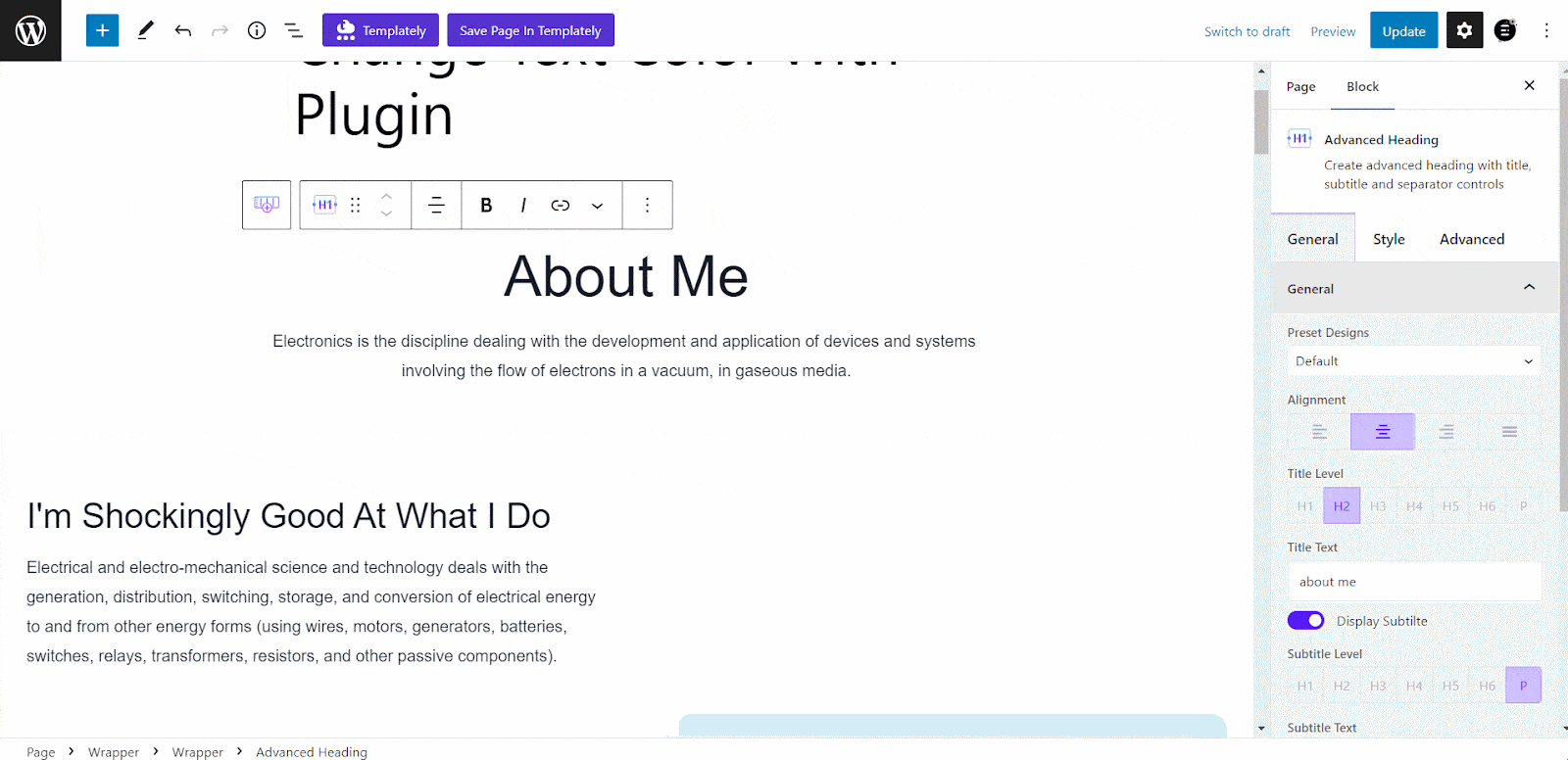 How To Change Text Color In WordPress