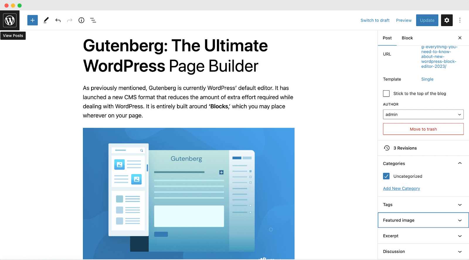 How To Use The Gutenberg Block Editor To Update Existing WordPress Content? 8 Update Existing WordPress Content