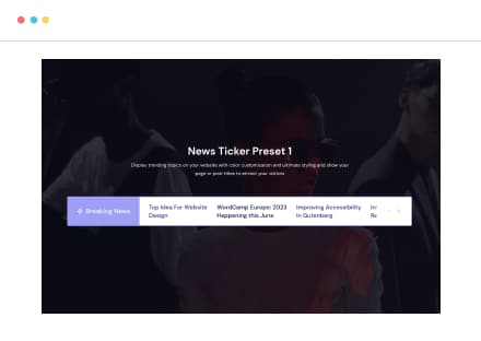 News Ticker