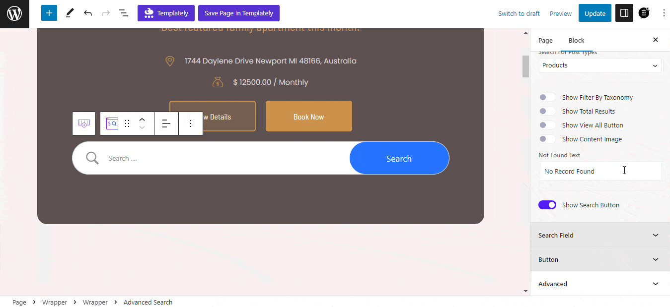 New: How To Create An Advanced Search In Gutenberg With Essential Blocks 8 Advanced Search In Gutenberg