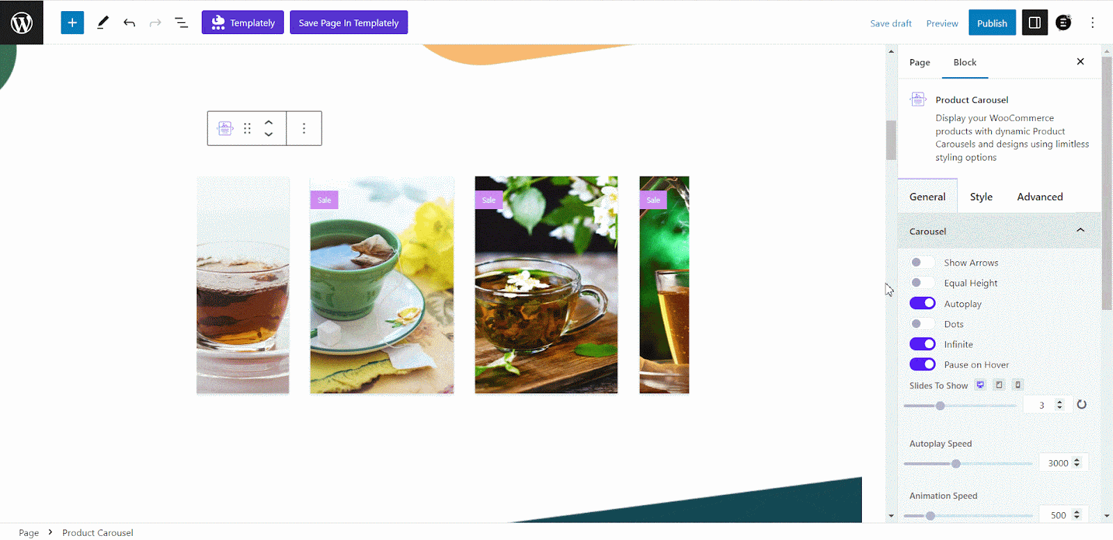 Introducing New WooCommerce Product Carousel For Gutenberg From Essential Blocks 7 Product Carousel For Gutenberg