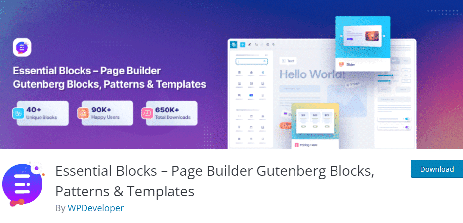 How To Create WordPress Data Table With Essential Blocks PRO To Display Important Data? 6 WordPress data table