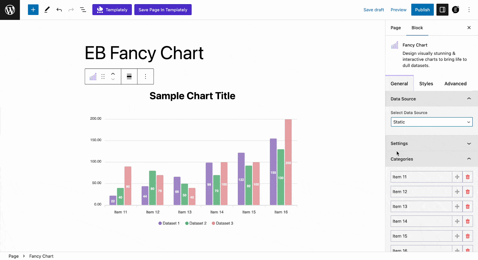 How To Add Beautiful Charts In WordPress With Fancy Chart From Essential Blocks? 6 Charts In WordPress