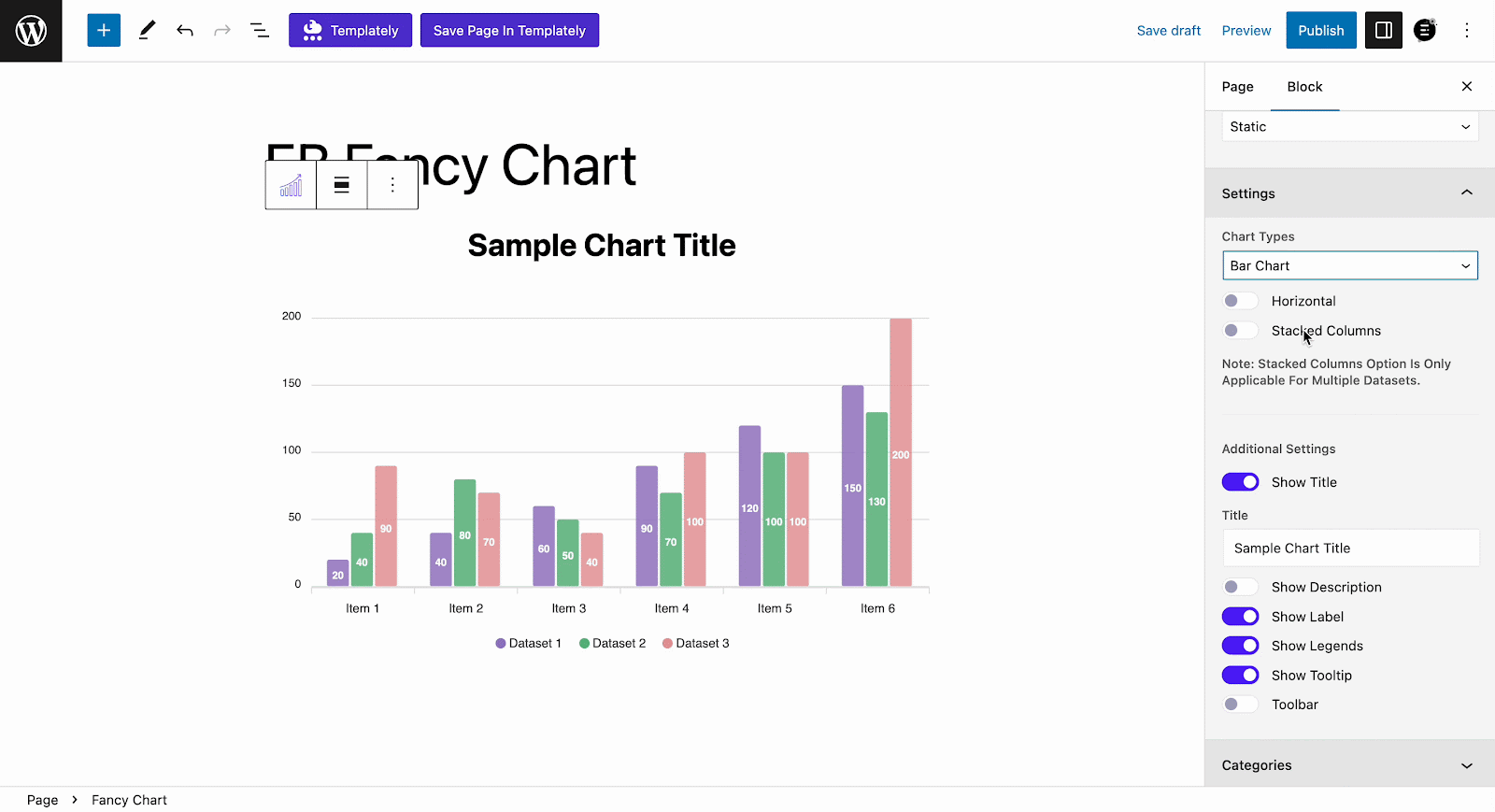 How To Add Beautiful Charts In WordPress With Fancy Chart From Essential Blocks? 9 Charts In WordPress