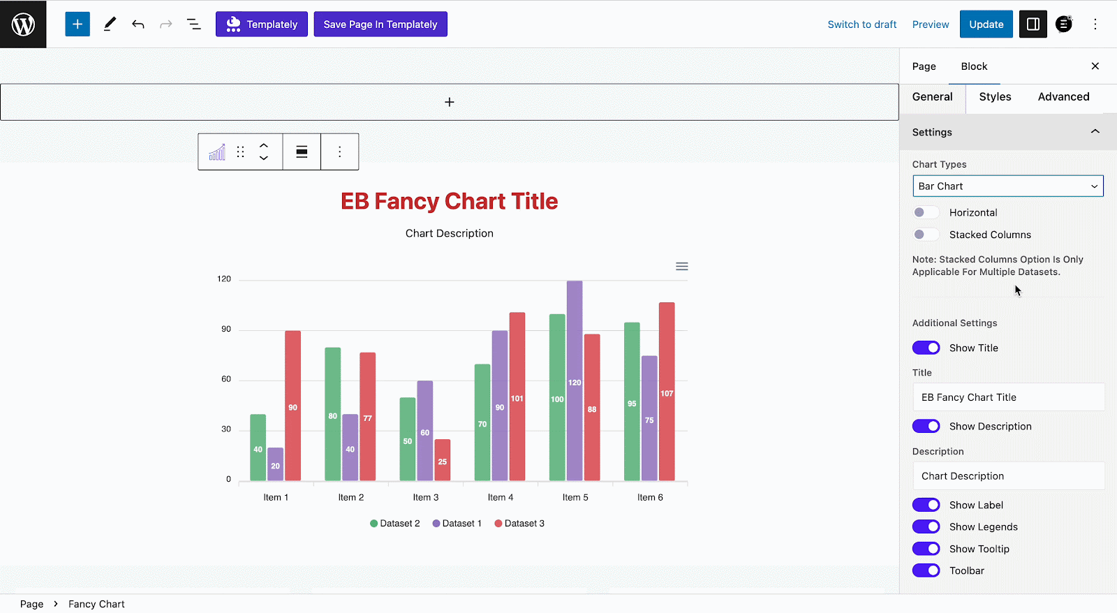 How To Add Beautiful Charts In WordPress With Fancy Chart From Essential Blocks? 10 Charts In WordPress