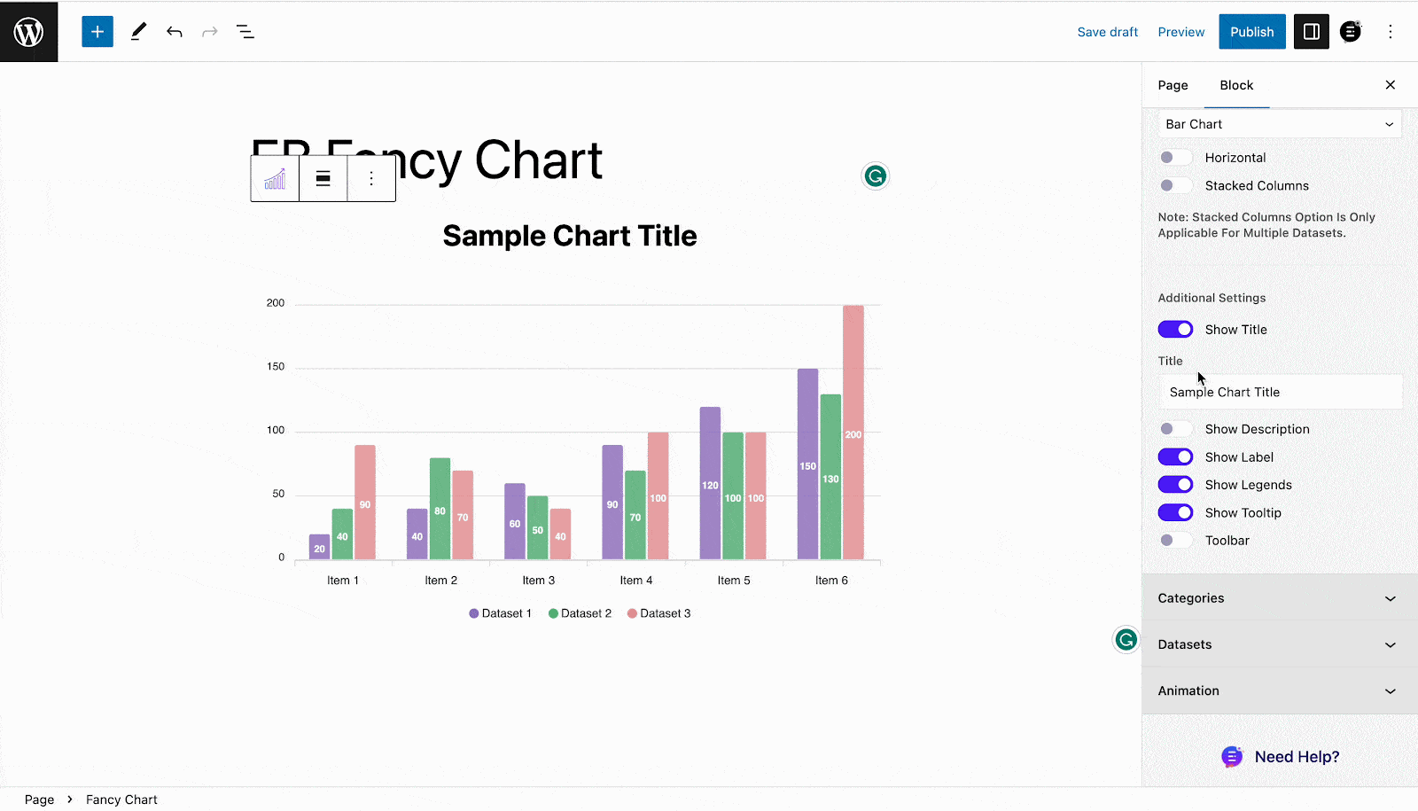 How To Add Beautiful Charts In WordPress With Fancy Chart From Essential Blocks? 11 Charts In WordPress