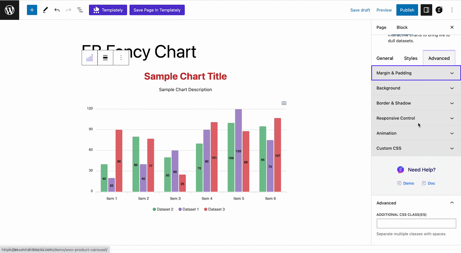 How To Add Beautiful Charts In WordPress With Fancy Chart From Essential Blocks? 17 Charts In WordPress