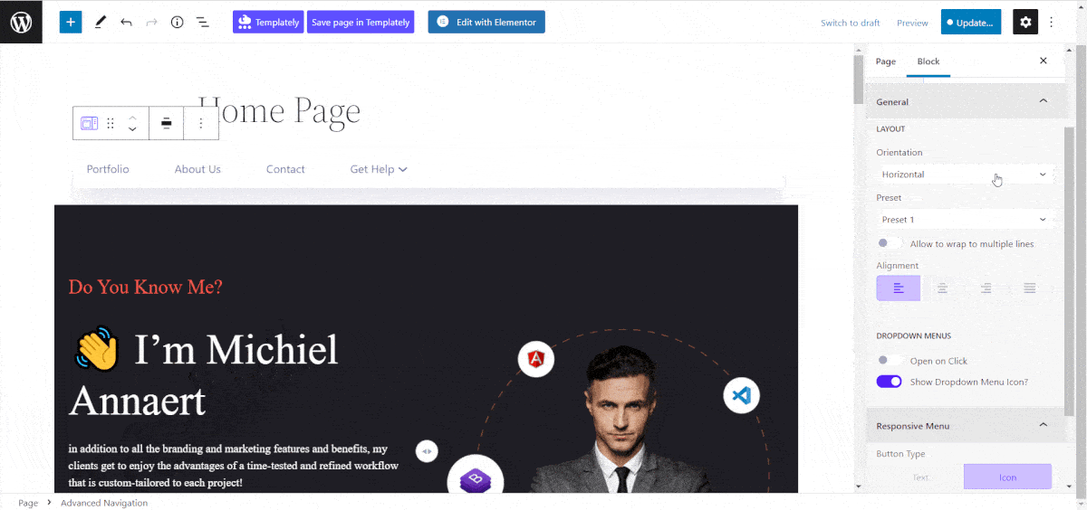 How To Use The Gutenberg Editor To Create Custom Menu In WordPress 12 Create Custom Menu In WordPress