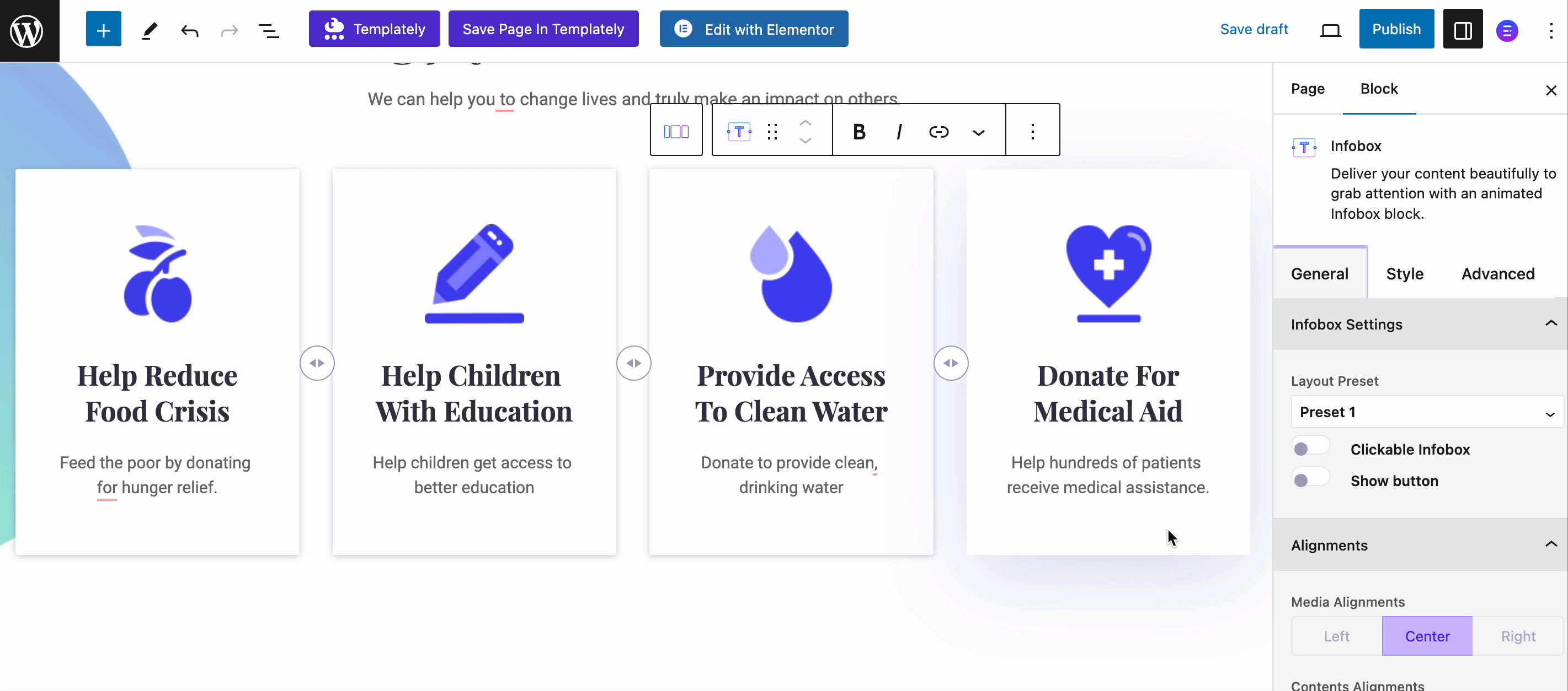 How To Design A Donation Website In Gutenberg: 5-Minute Tutorial 7 Donation Website In Gutenberg
