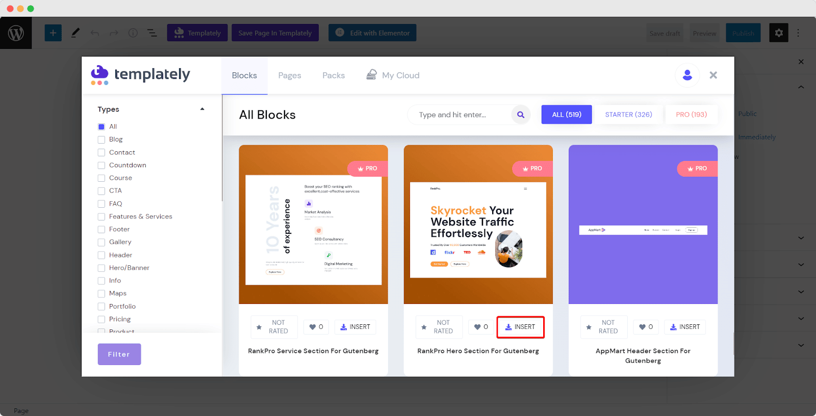 How To Get Access To All-In-One WordPress Gutenberg Template Library? 9 WordPress Gutenberg Template